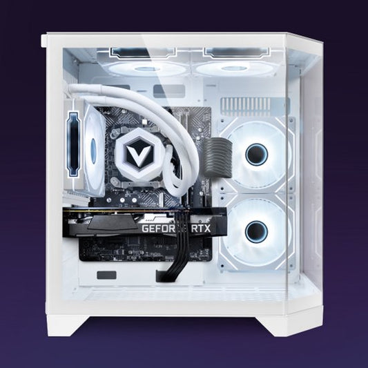 Vibox Gaming PC - Ryzen 7 5700X - RTX 5060 Ti - 16GB RAM - 1TB SSD - Windows 11 - WiFi 6 + Bluetooth 5.4 - Waterkoeling