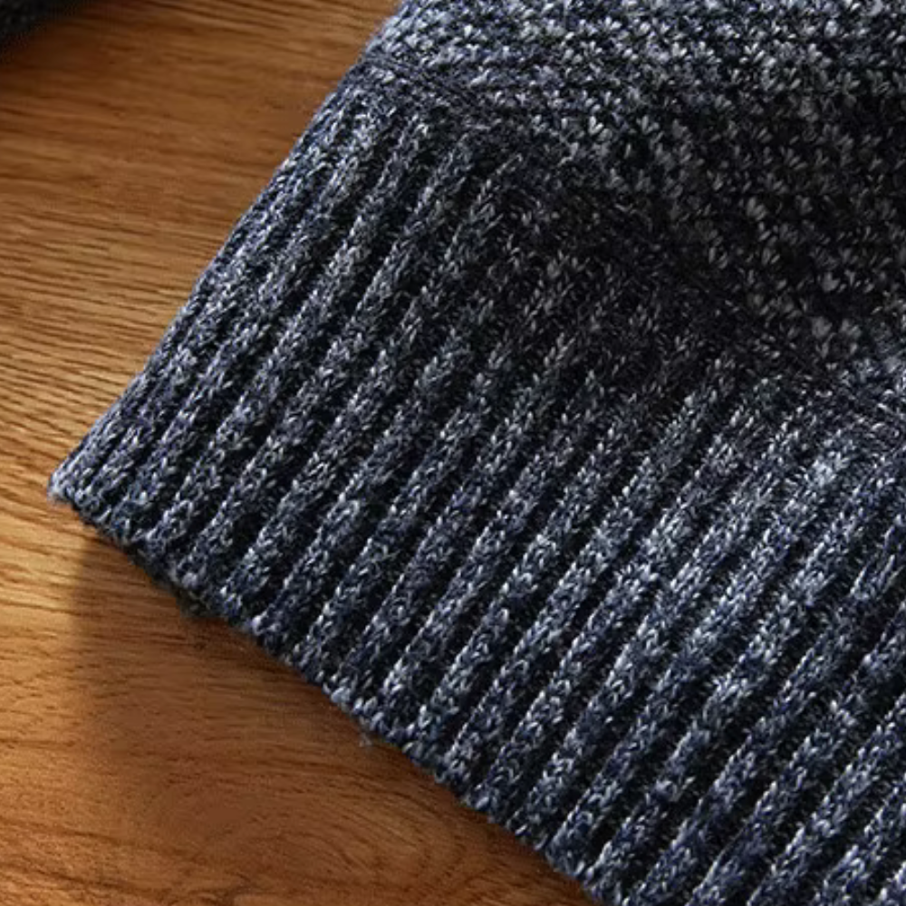 BRICE - Comfortabele Halsrits Trui voor Heren - Lente/Zomer Editie