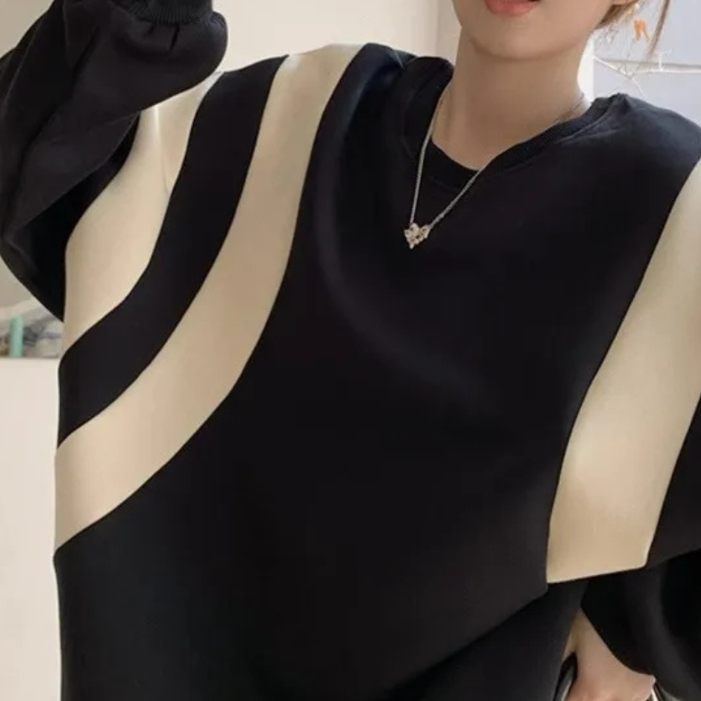 ELIANY - Moderne Los Sweatshirt voor Dames - Zomerse Editie