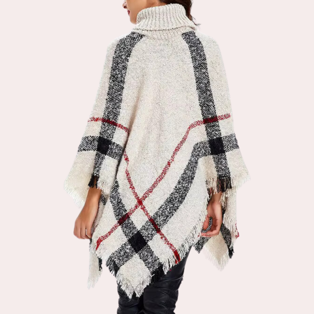 ADIS - Trendy Gebreide Zomerponcho voor Dames