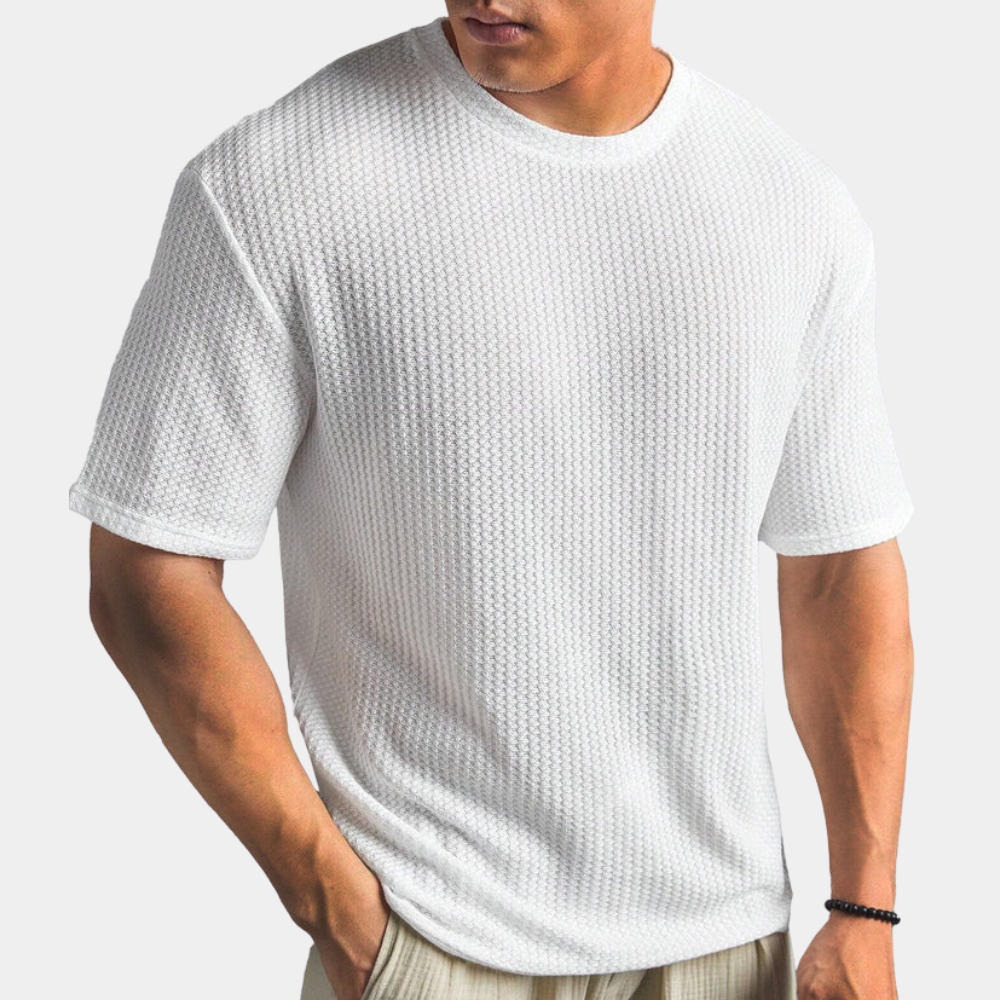 Comfortabel casual herenoverhemd voor de zomer