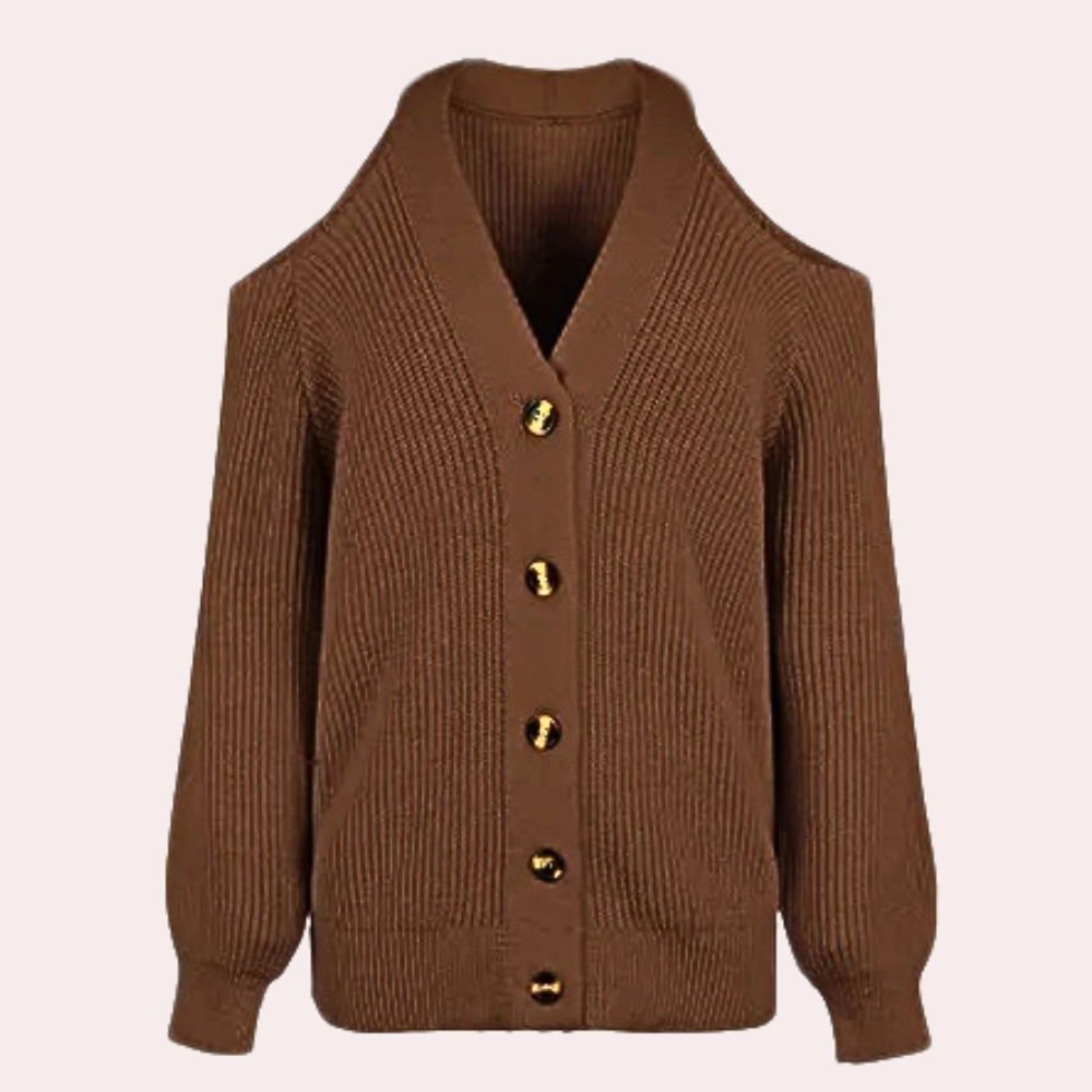 ESTELLA - Luxe Zomerse Schouders Trui voor Dames
