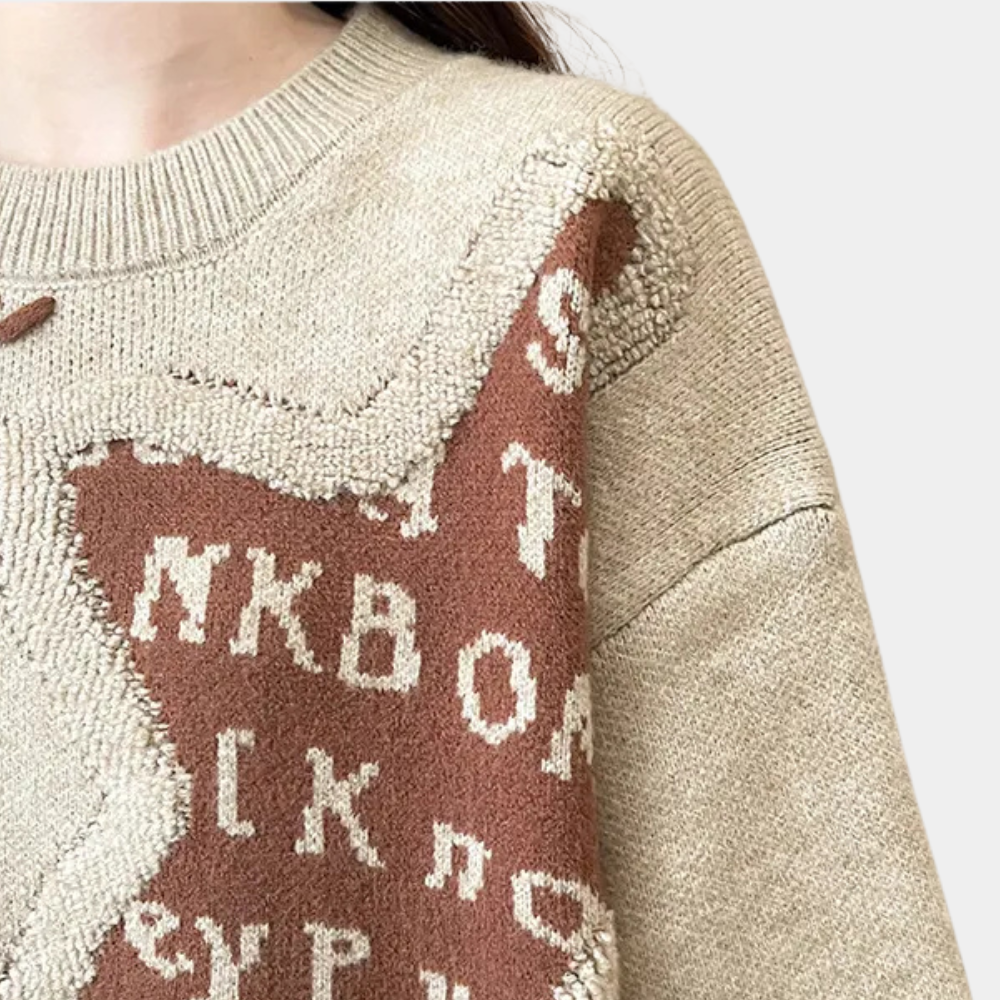 MANUELA - Luchtige Moderne Oversized Trui voor Dames, Perfect voor de Zomer