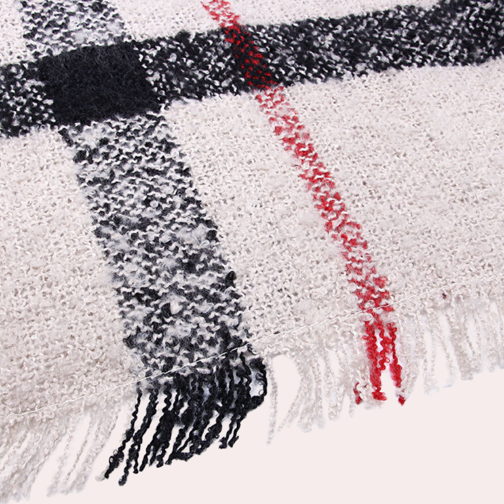 ADIS - Trendy Gebreide Zomerponcho voor Dames