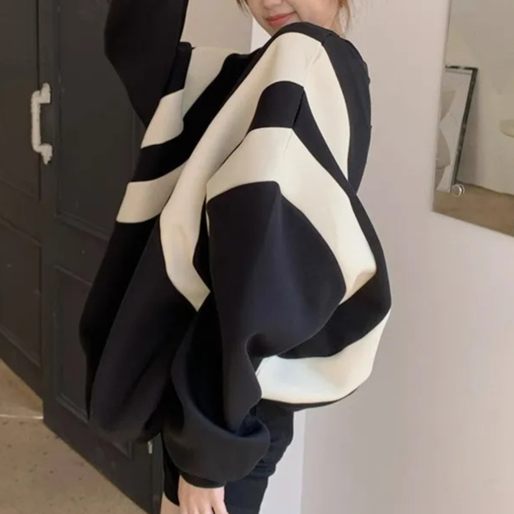 ELIANY - Moderne Los Sweatshirt voor Dames - Zomerse Editie