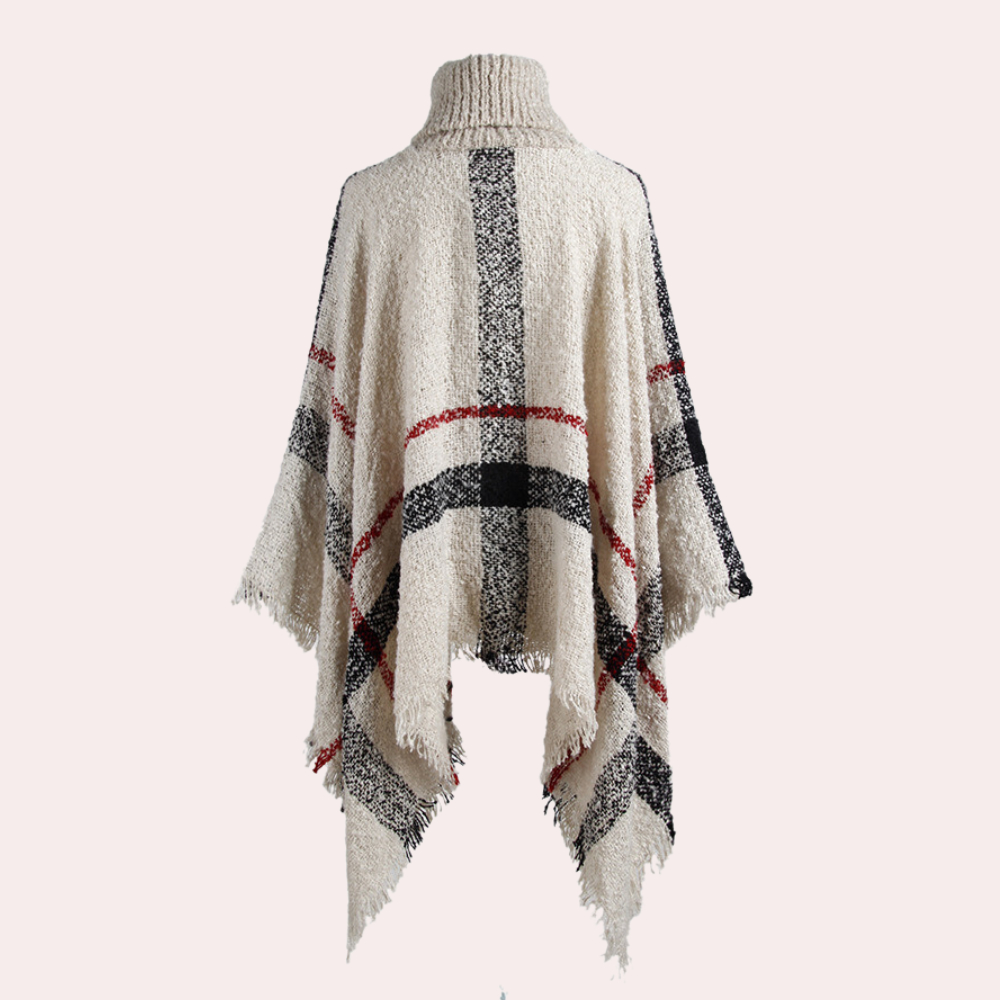 ADIS - Trendy Gebreide Zomerponcho voor Dames