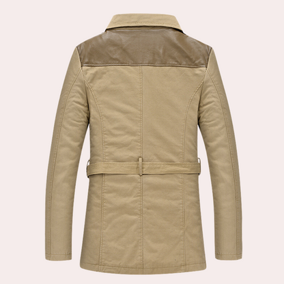 YVAN - Lichte Zomer Trenchcoat voor Heren