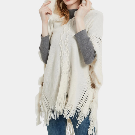 MIRIANA - Stijlvolle Zomer Poncho Trui voor Dames