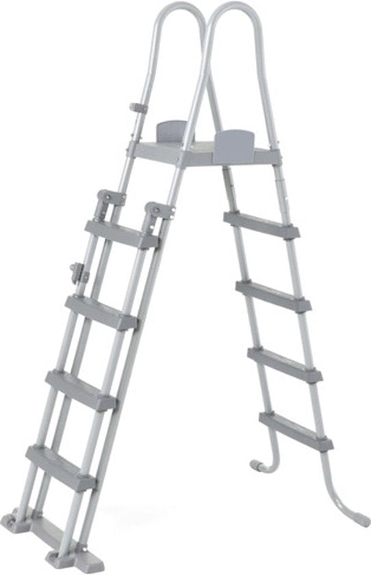 Bestway - Power Steel - Opzetzwembad inclusief filterpomp en accessoires - 488x305x107 cm - Ovaal