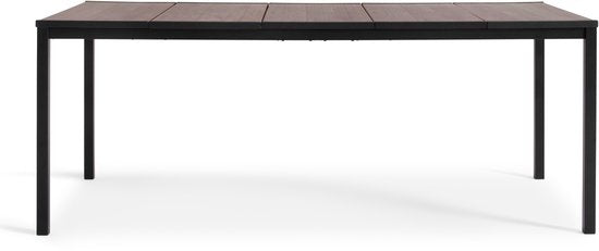 Keter Porto Diningset - Signature Porto Tafel en 6 Noa Tuinstoelen - Ashwood/Salie Groen
