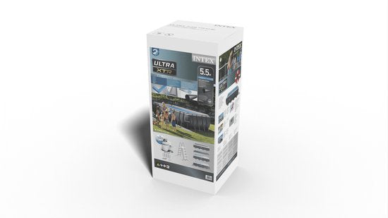 Intex Ultra XTR Rechthoekig Opzetzwembad Set - 549 x 274 x 132 cm met zand filter pomp