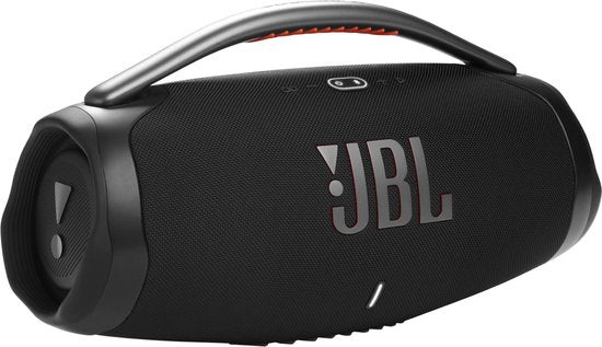 JBL Boombox 3 WiFi - Draagbare WiFi & Bluetooth Speaker - Waterdicht (IP67) - 24 uur batterij - JBL Original Pro Sound - AirPlay, Chromecast & Multiroom - Zwart