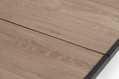 Keter Porto Diningset - Signature Porto Tafel en 6 Noa Tuinstoelen - Ashwood/Salie Groen