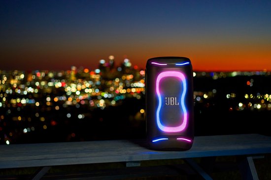 JBL PartyBox 130 - NIEUW - Draadloze Bluetooth Party Speaker - Opvouwbare Handgreep - Spatwaterdicht - LED verlichting - 15 uur - Zwart