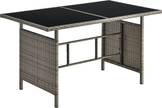 Polyrotan Loungeset - Manacor - Grijs