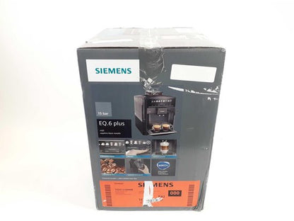 Siemens EQ6 Plus s100 TE651319RW - Volautomatische espressomachine - Antraciet grijs