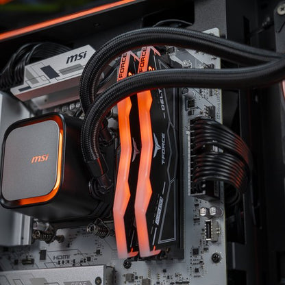 FlowUP Revenger - Gaming PC - AMD Ryzen 7 7800X3D - AMD RX 9070 XT 16GB - 32GB DDR5 RAM - 1TB - Waterkoeling