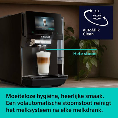 Siemens EQ700 iAroma TP723E09 - Volautomatische espressomachine - Piano zwart