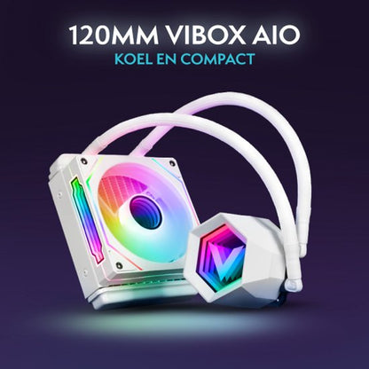 Vibox Gaming PC - Ryzen 7 5700X - RTX 5060 Ti - 16GB RAM - 1TB SSD - Windows 11 - WiFi 6 + Bluetooth 5.4 - Waterkoeling
