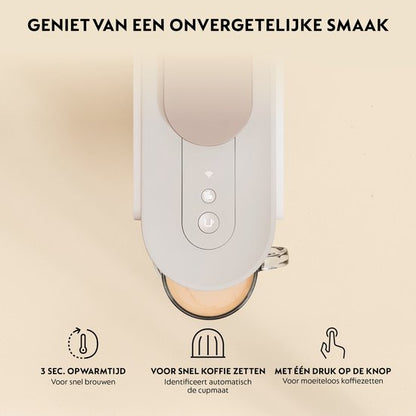 De'Longhi Nespresso Vertuo Up ENV200.W - Koffiecupmachine - 1.4 L - Snel opgewarmd - Wit