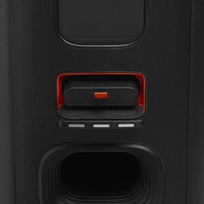 JBL Partybox Stage 320 - Draadloze Bluetooth Party Speaker - Op Wielen - Uitschuifbare Hangreep - LED verlichting - 18 uur - Spatwaterdicht - Zwart