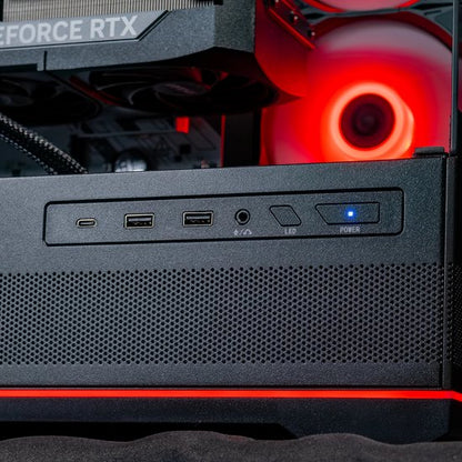 FlowUp x Powered By MSI - De Joyride Gaming PC - Skate - AMD Ryzen 7 7800X3D - NVIDIA RTX 5070 Ti 16GB - 32 GB DDR5 RAM - 2TB - Waterkoeling