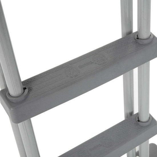 Bestway - Power Steel - Opzetzwembad inclusief filterpomp en accessoires - 488x305x107 cm - Ovaal