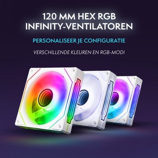 Vibox Gaming PC - Ryzen 7 5700X - RTX 5060 Ti - 16GB RAM - 1TB SSD - Windows 11 - WiFi 6 + Bluetooth 5.4 - Waterkoeling
