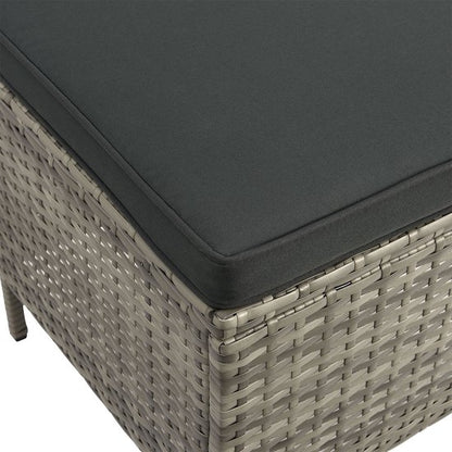 Polyrotan Loungeset - Manacor - Grijs