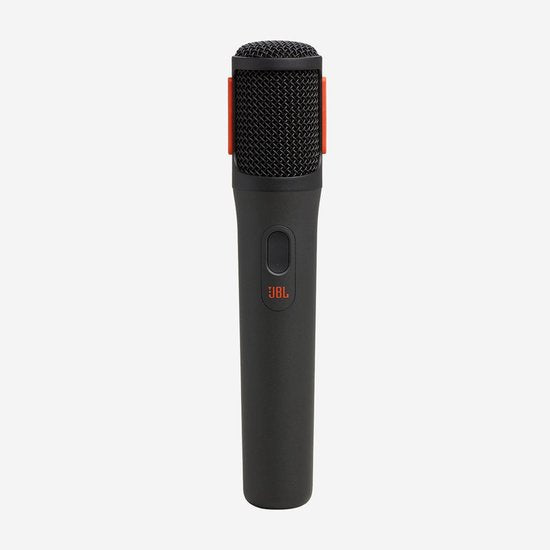 JBL PartyBox On The Go 2 – Draagbare Bluetooth Speaker - Met Draadloze Microfoon - Handige Schouderriem - LED verlichting - Spatwaterdicht - Zwart