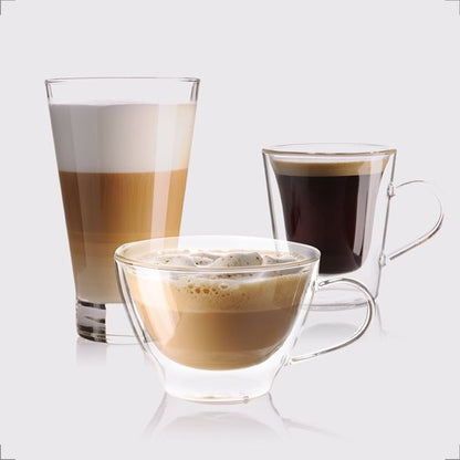 BluMill Koffiemachine - Pistonmachine - Espressomachine - Automatische Melkschuimer & 2 portafilters - 1,2 Liter Waterreservoir