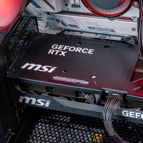 FlowUp x Powered By MSI - De Joyride Gaming PC - Skate - AMD Ryzen 7 7800X3D - NVIDIA RTX 5070 Ti 16GB - 32 GB DDR5 RAM - 2TB - Waterkoeling