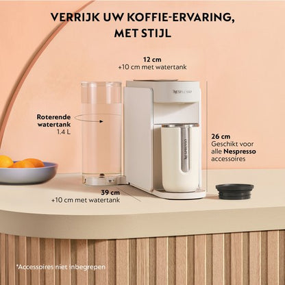 De'Longhi Nespresso Vertuo Up ENV200.W - Koffiecupmachine - 1.4 L - Snel opgewarmd - Wit
