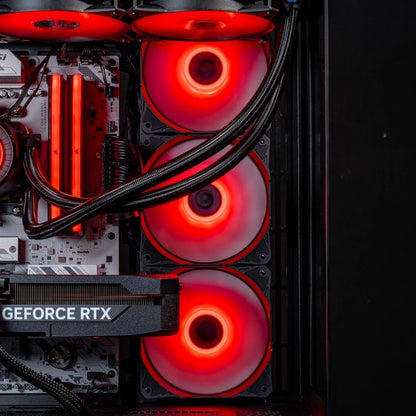 FlowUp x Powered By MSI - De Joyride Gaming PC - Skate - AMD Ryzen 7 7800X3D - NVIDIA RTX 5070 Ti 16GB - 32 GB DDR5 RAM - 2TB - Waterkoeling
