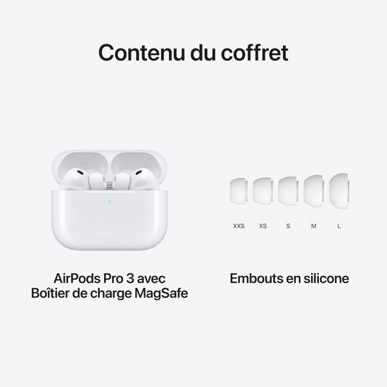 Apple Airpods Pro 3 - In-ear koptelefoon - USB-C