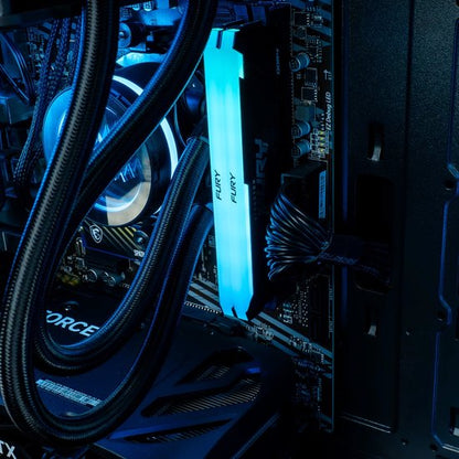 FlowUp x Powered By MSI - De Tetragame Gaming PC - Ryzen 7 5700x - RTX 5060 - 32 GB Corsair RAM - MSI 650w - 1 TB NVMe SSD - AZZA Galeforce ARGB