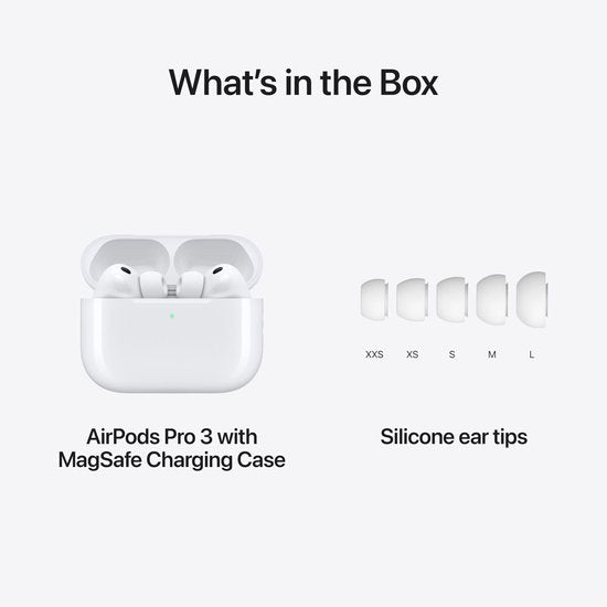 Apple Airpods Pro 3 - In-ear koptelefoon - USB-C