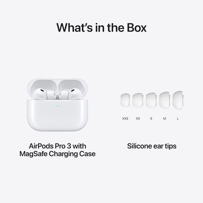 Apple Airpods Pro 3 - In-ear koptelefoon - USB-C