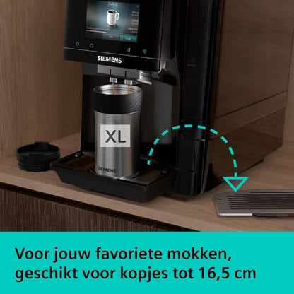 Siemens EQ700 iAroma TP723E09 - Volautomatische espressomachine - Piano zwart