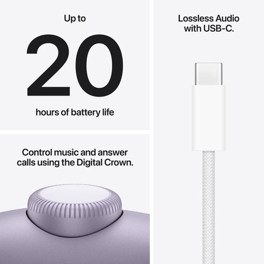 Apple – AirPods Max 2 – Koptelefoon – Mauve – Ruisonderdrukking