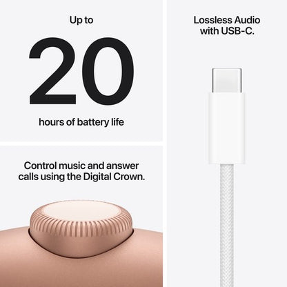 Apple AirPods Max 2 – hoofdtelefoon – draadloos – oranje