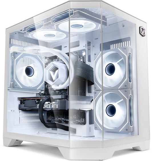 Vibox Gaming PC - Ryzen 7 5700X - RTX 5060 Ti - 16GB RAM - 1TB SSD - Windows 11 - WiFi 6 + Bluetooth 5.4 - Waterkoeling
