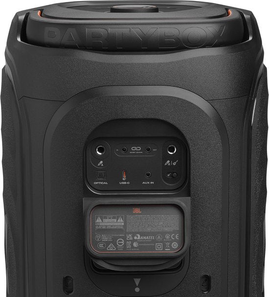 JBL PartyBox 130 - NIEUW - Draadloze Bluetooth Party Speaker - Opvouwbare Handgreep - Spatwaterdicht - LED verlichting - 15 uur - Zwart