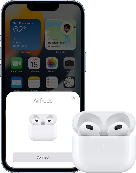Apple AirPods 3 - met reguliere oplaadcase