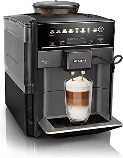 Siemens EQ6 Plus s100 TE651319RW - Volautomatische espressomachine - Antraciet grijs