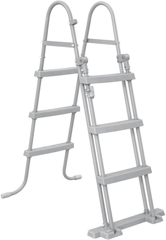 Bestway - Power Steel - Opzetzwembad inclusief filterpomp en accessoires - 488x305x107 cm - Ovaal