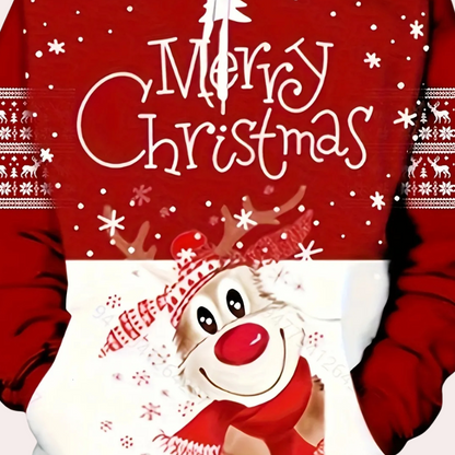 TOBIE - Trendy Kerstmis Hoodie voor Heren