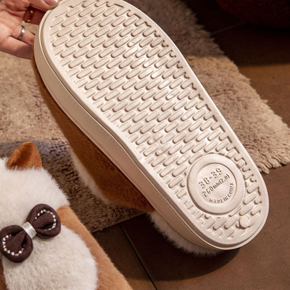 NATALY - Klassieke Pluizige Zomerslippers voor Dames