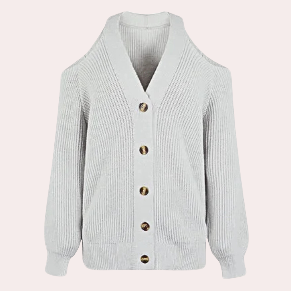 ESTELLA - Luxe Zomerse Schouders Trui voor Dames