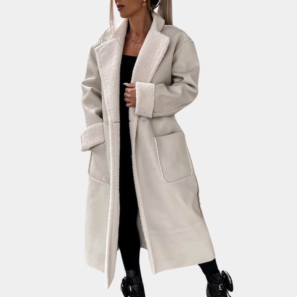 CARA - Luxe Warme Winterjas voor Dames